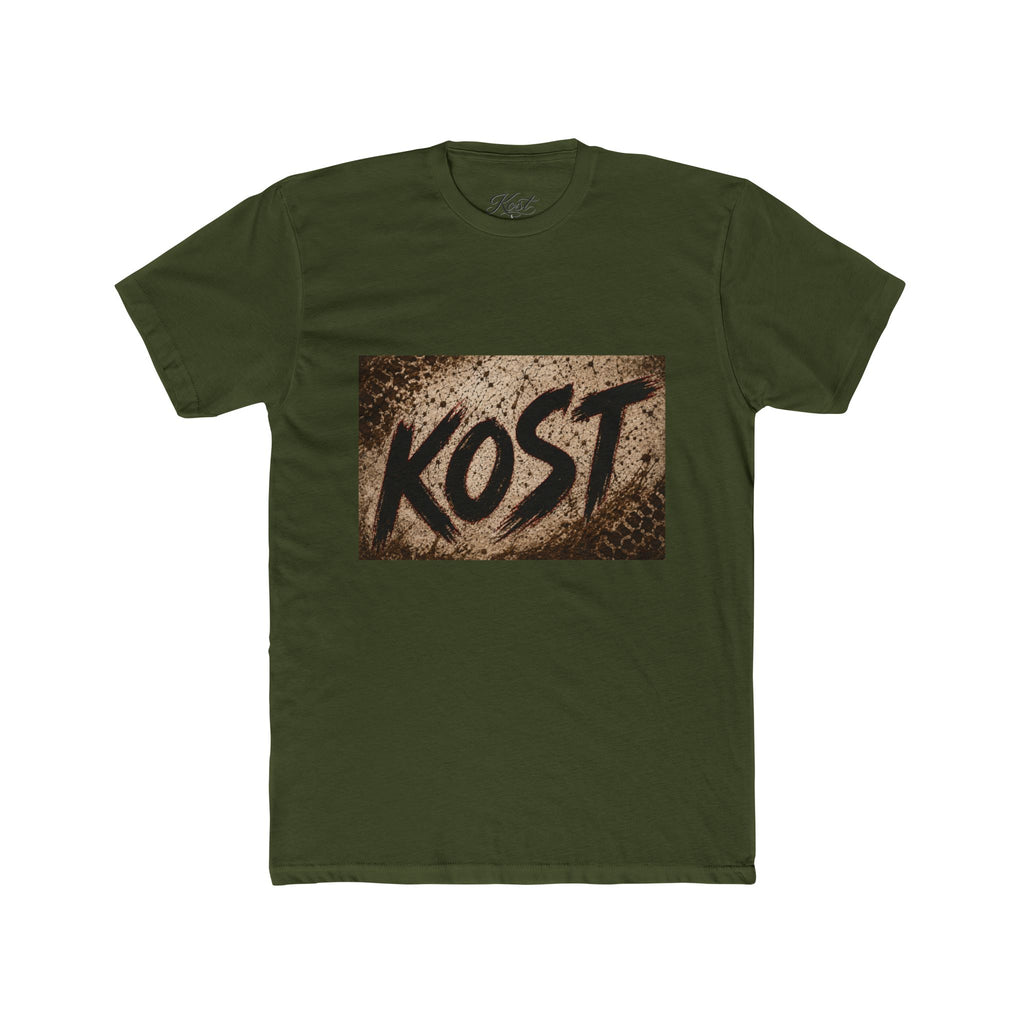 KOST Graphic T-Shirt – Vintage Brown Logo Tee