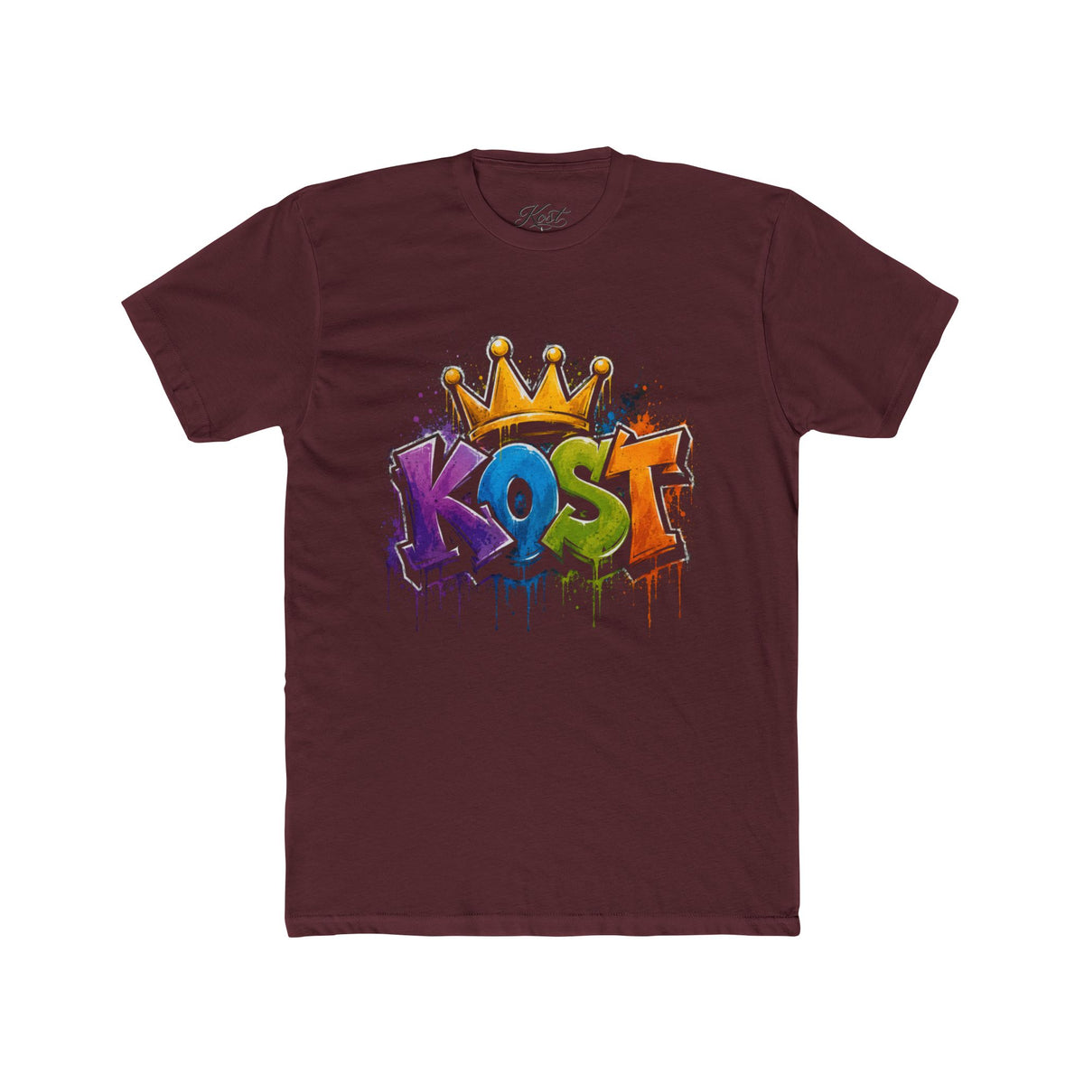 KOST Crown Graffiti Graphic Cotton T-Shirt