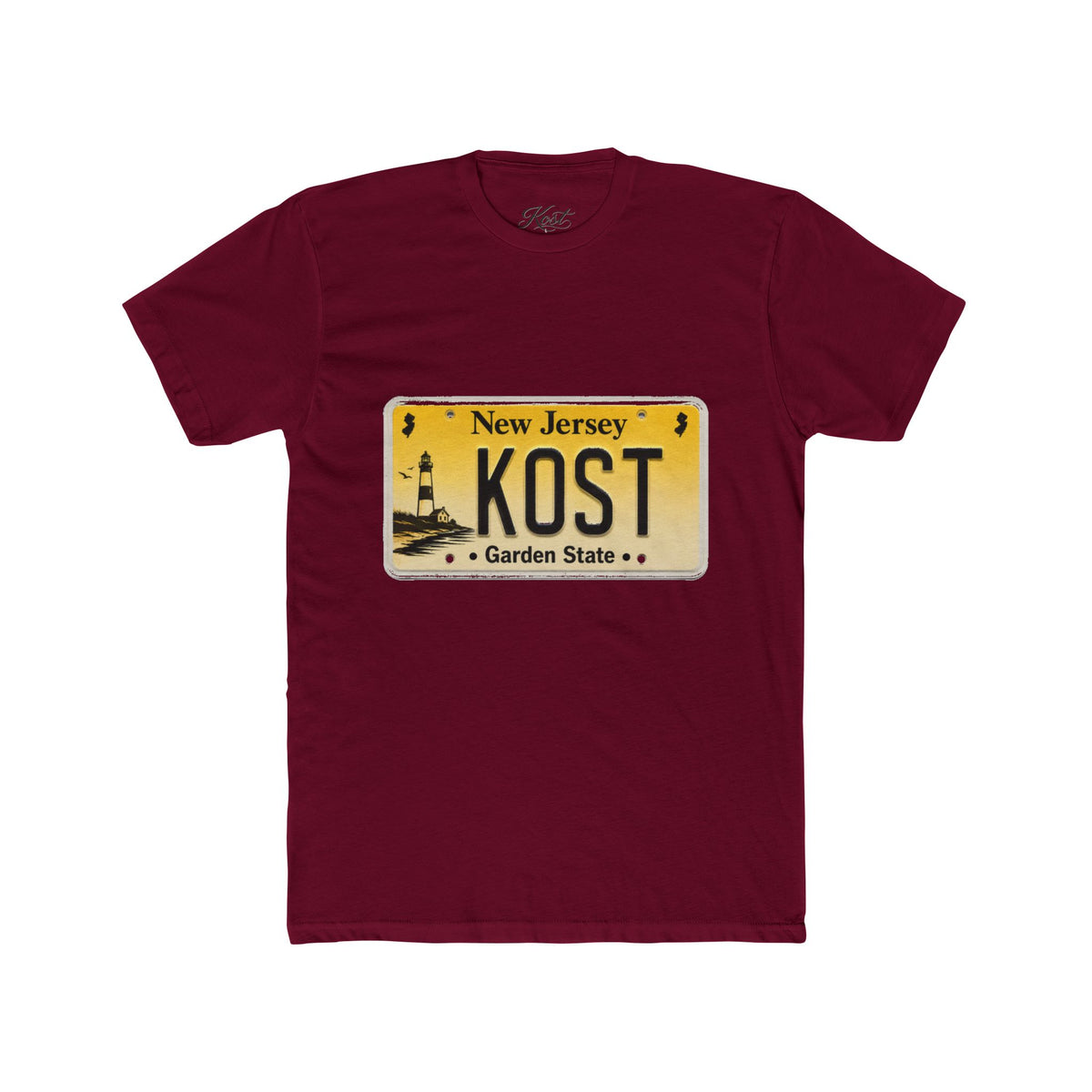 New Jersey 'KOST' License Plate T-Shirt