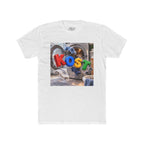 KOST Laundry Graphic Tee — Colorful Retro Washing Machine Design