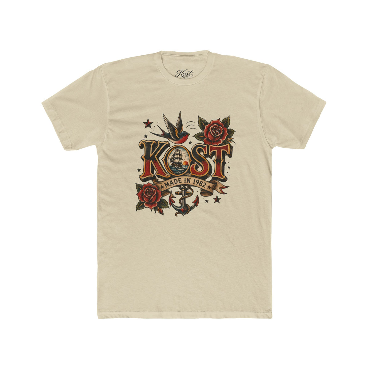 KOST Made in 1996 Vintage Rose Graphic T-Shirt