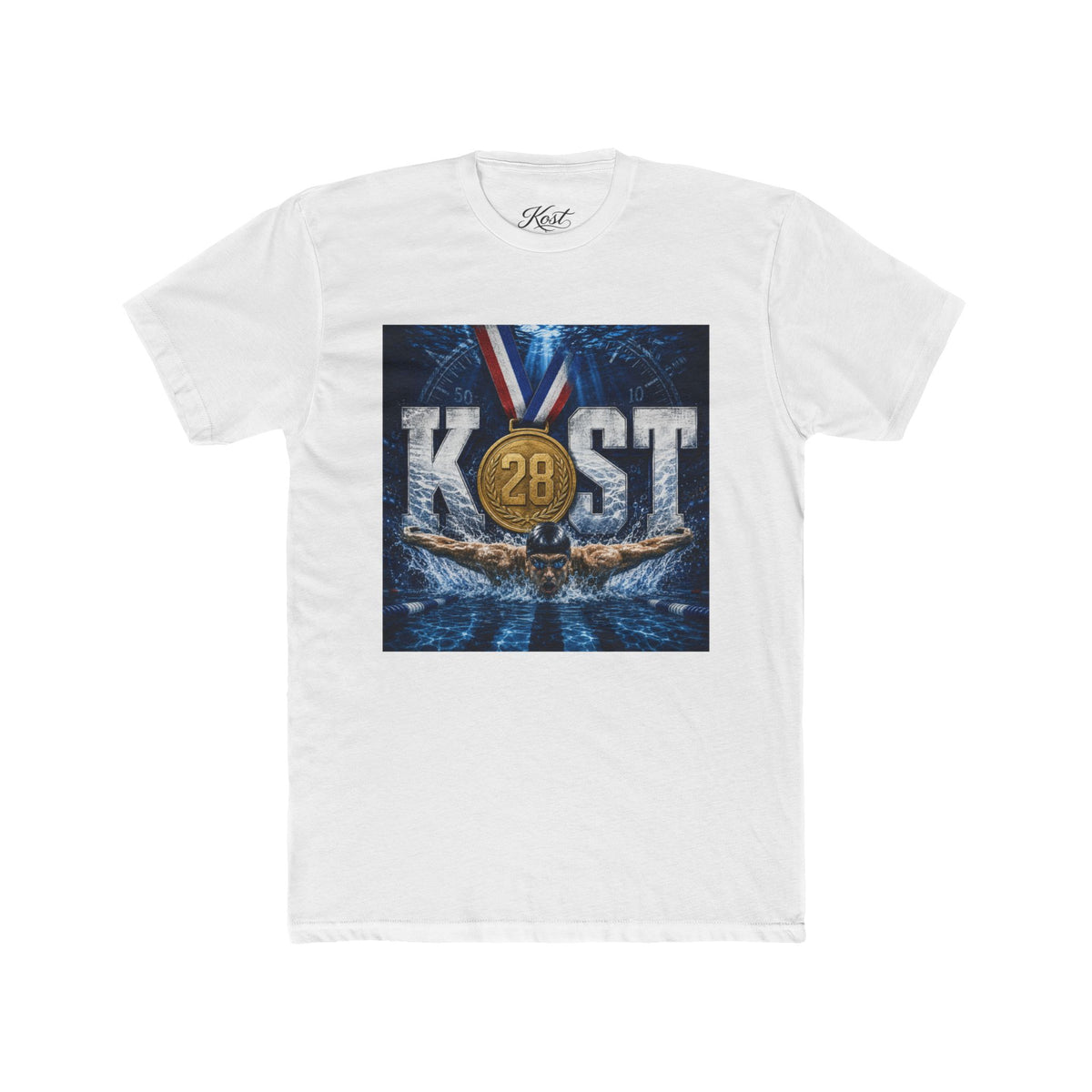 KAST 28 Medal Graphic T-Shirt — Veteran Tribute Athletic Tee