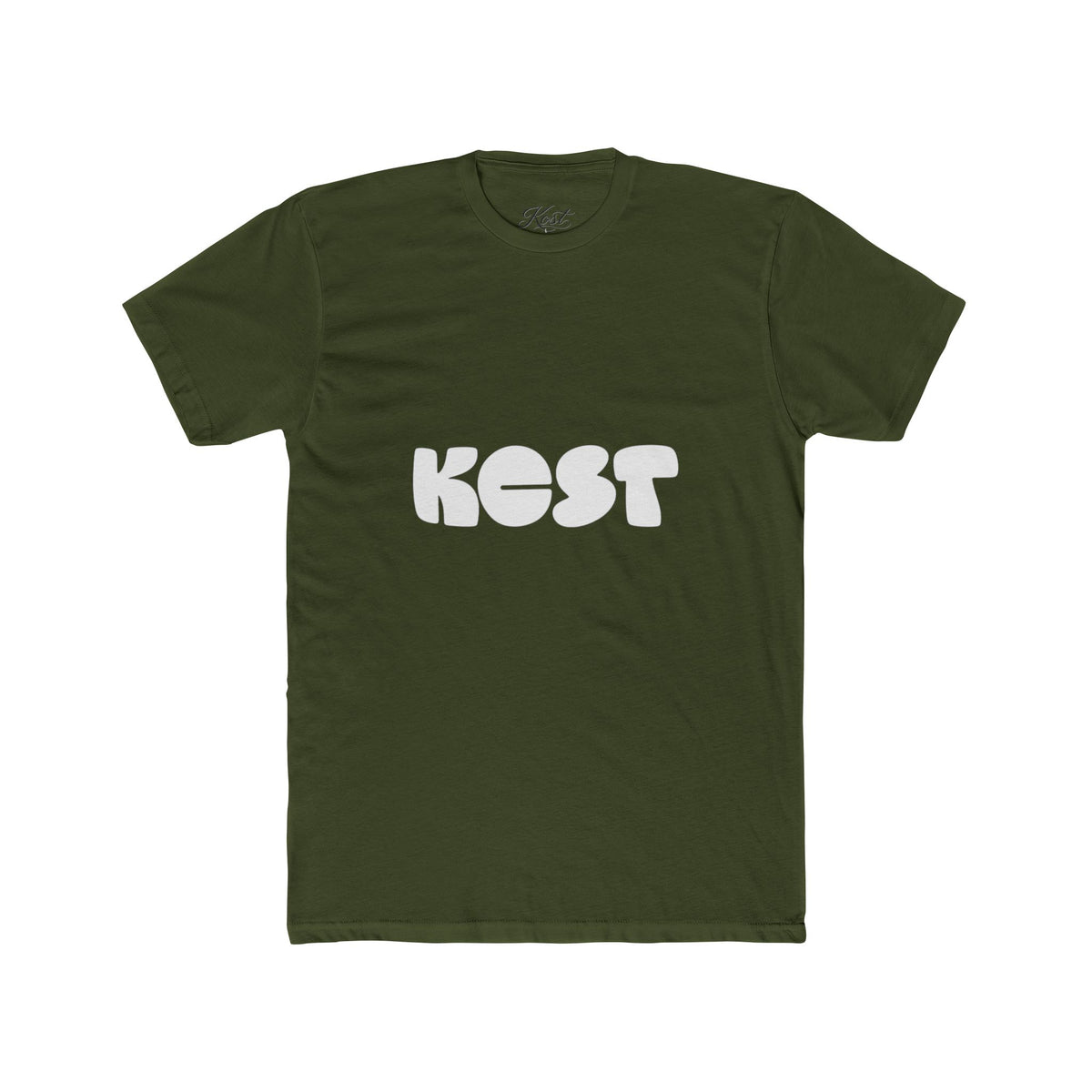 Kest Retro Bubble Logo Tee — Vintage-Inspired Graphic T-Shirt