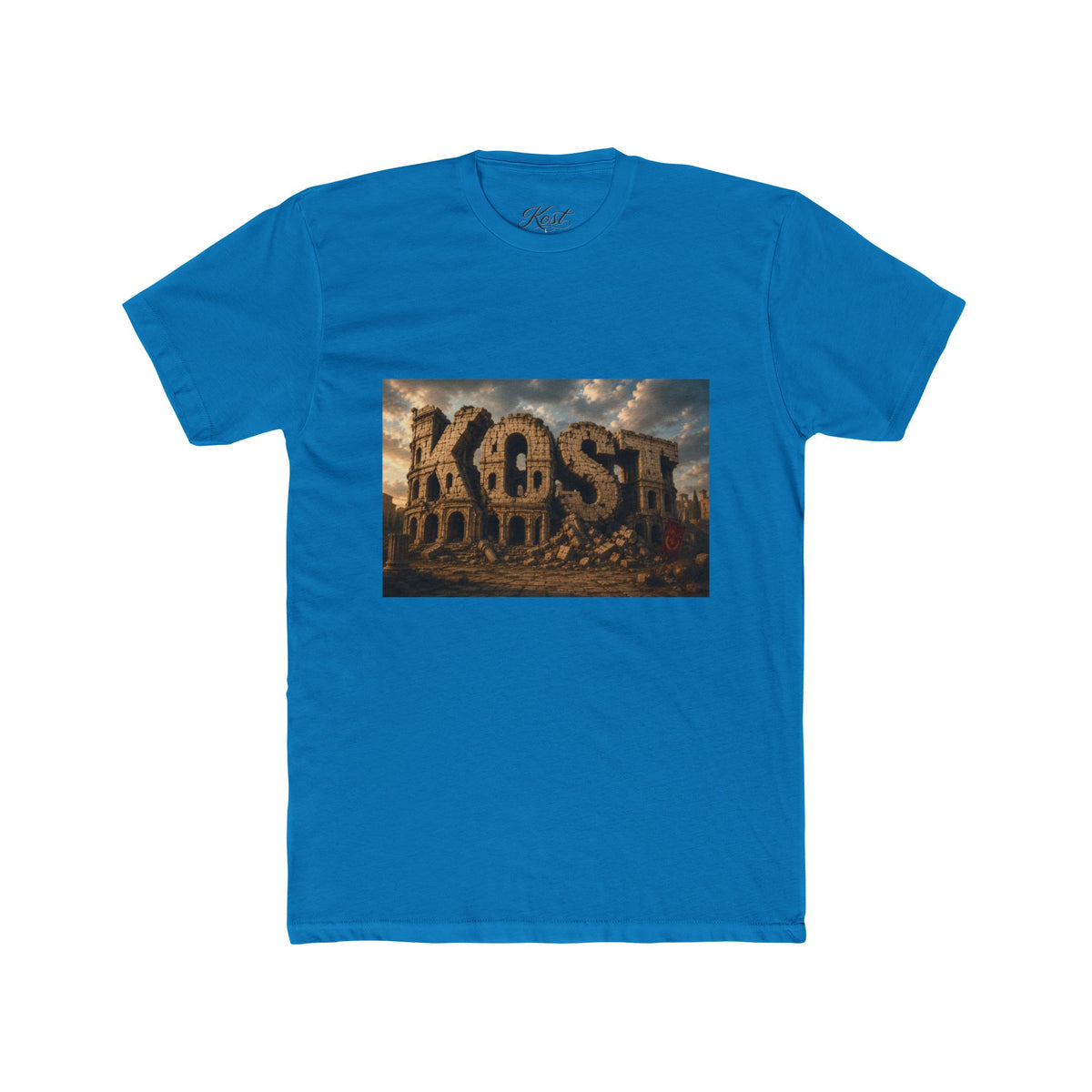 KOST Ruins Graphic Tee — Vintage Apocalyptic Urban Art T-Shirt
