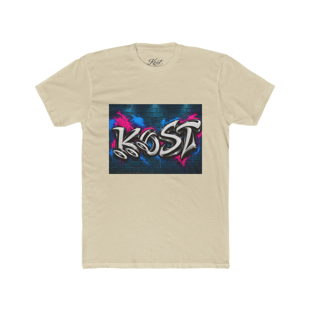 Graffiti 'KOST' Crew Tee — Urban Street Art Graphic T-Shirt