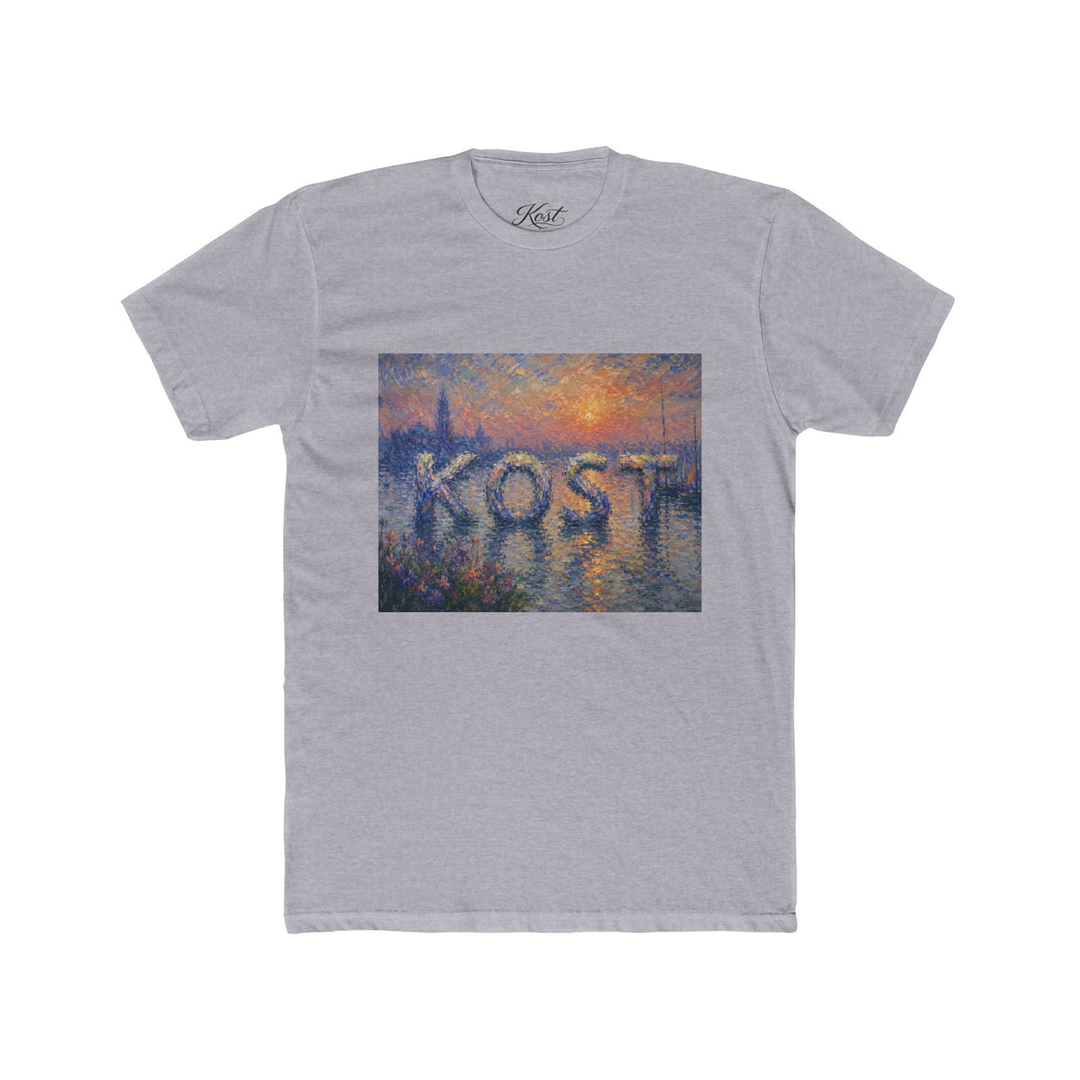 KOST Impressionist Graphic Tee — Vintage Sunset Art T-Shirt