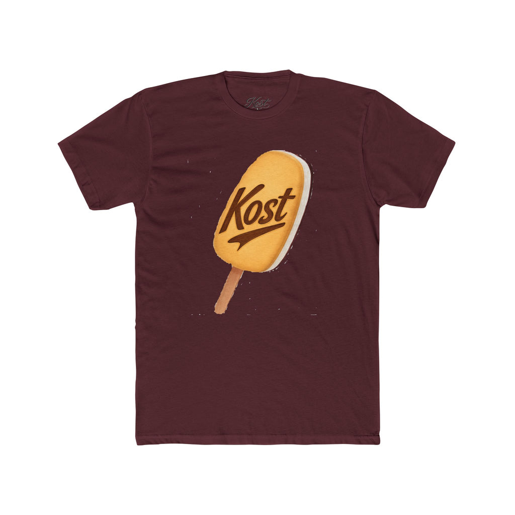 Ice Pop Logo Tee — "Kost" Retro Popsicle Graphic T-Shirt