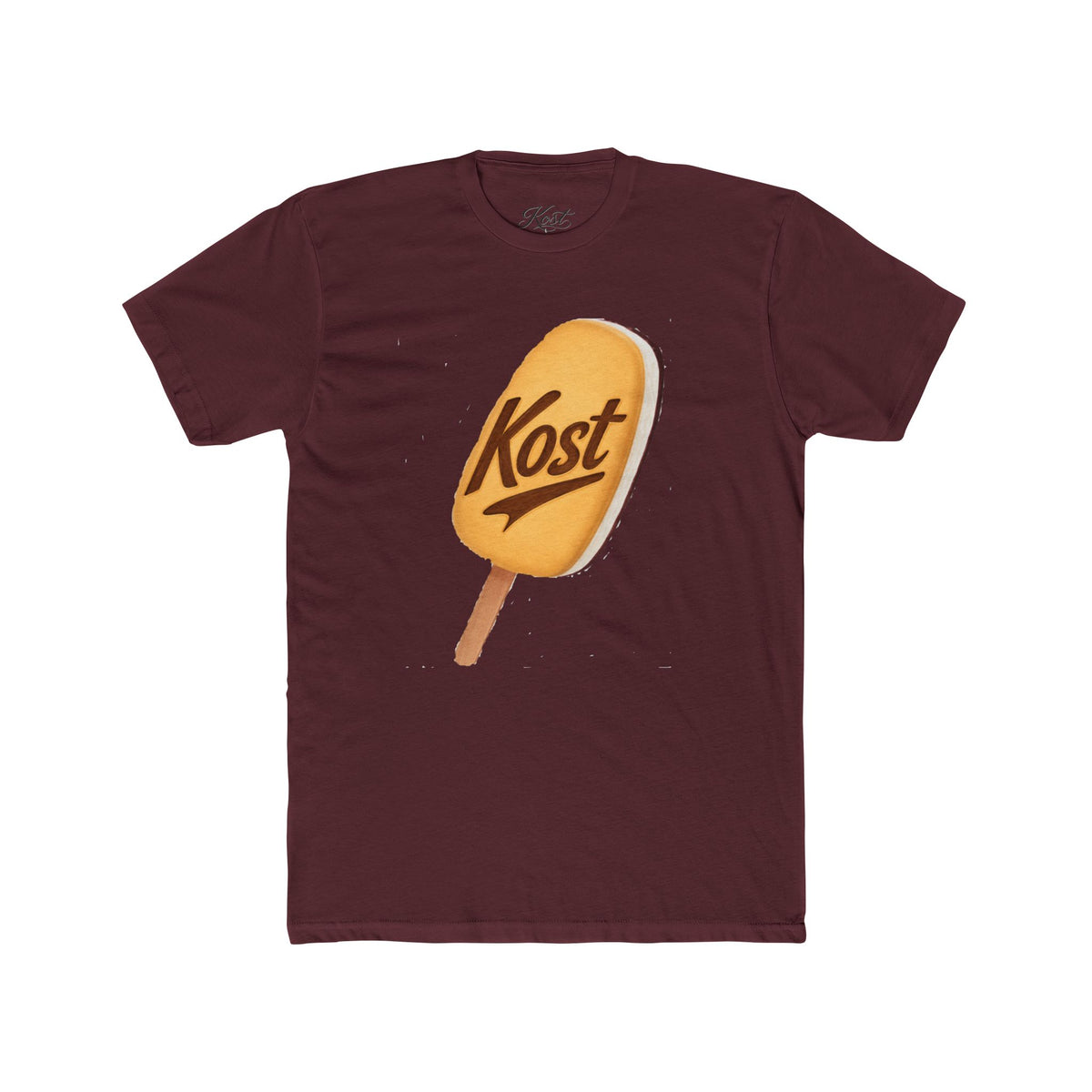 Ice Pop Logo Tee — "Kost" Retro Popsicle Graphic T-Shirt