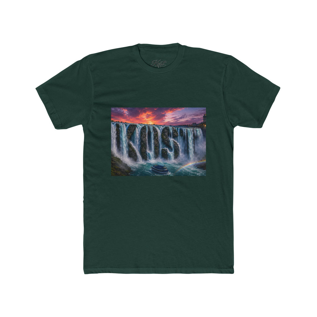 Cascade Logo T‑Shirt — 'KOST' Waterfall Graphic Tee