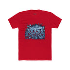 KOST Abstract Blue Graphic Cotton Crew Tee
