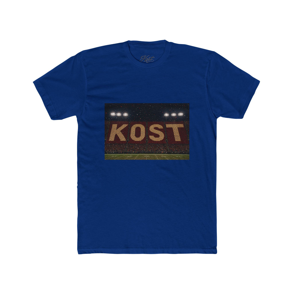 KOST Stadium Lights Graphic Tee — Vintage Sports Field Logo T-Shirt
