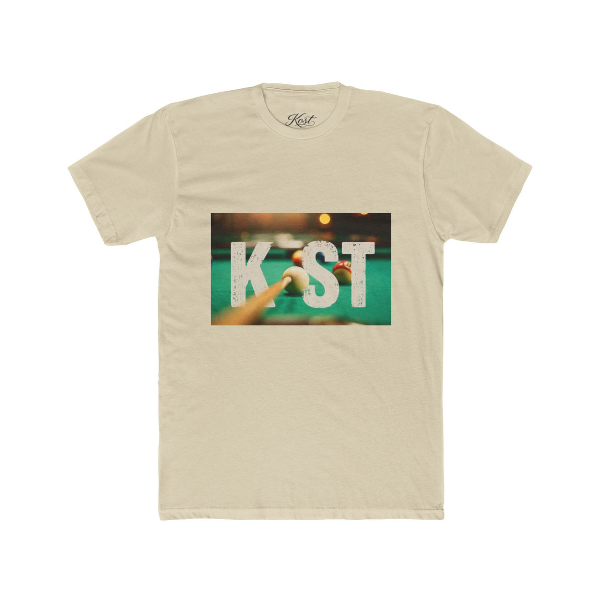 KST Pool Vibes Graphic Tee — Retro Vacation Photo Shirt