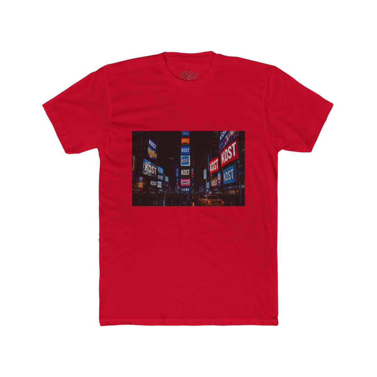 Neon City Lights T‑Shirt — Nighttime Urban Photo Tee