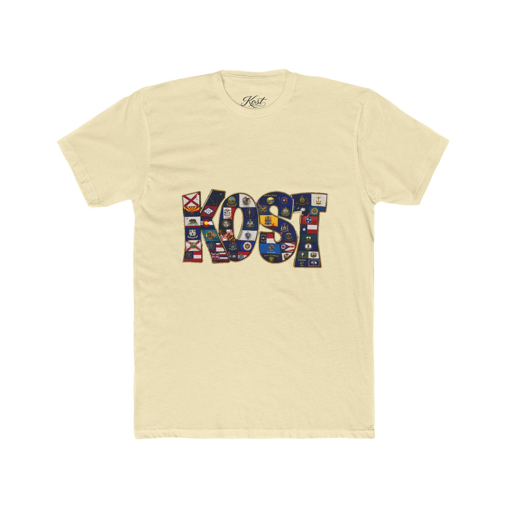 Lost Graphic T-Shirt — Retro Collage "LOST" Logo Tee