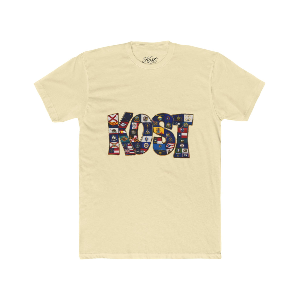 Lost Graphic T-Shirt — Retro Collage "LOST" Logo Tee