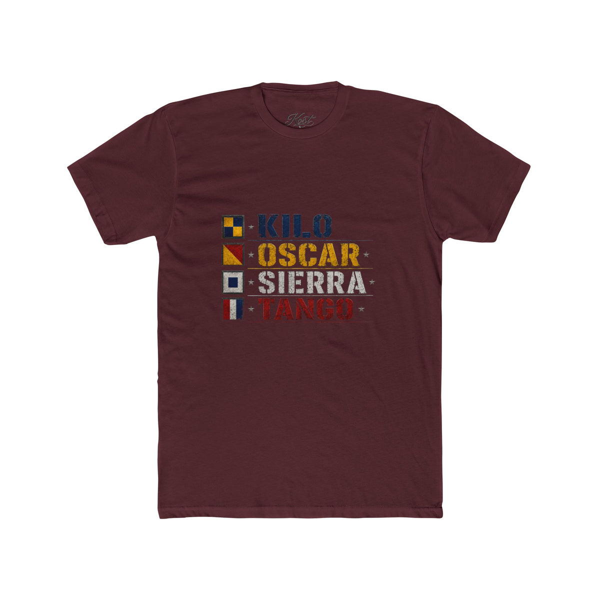 Kilo Oscar Sierra Tango Aviation Phonetic Alphabet T-Shirt