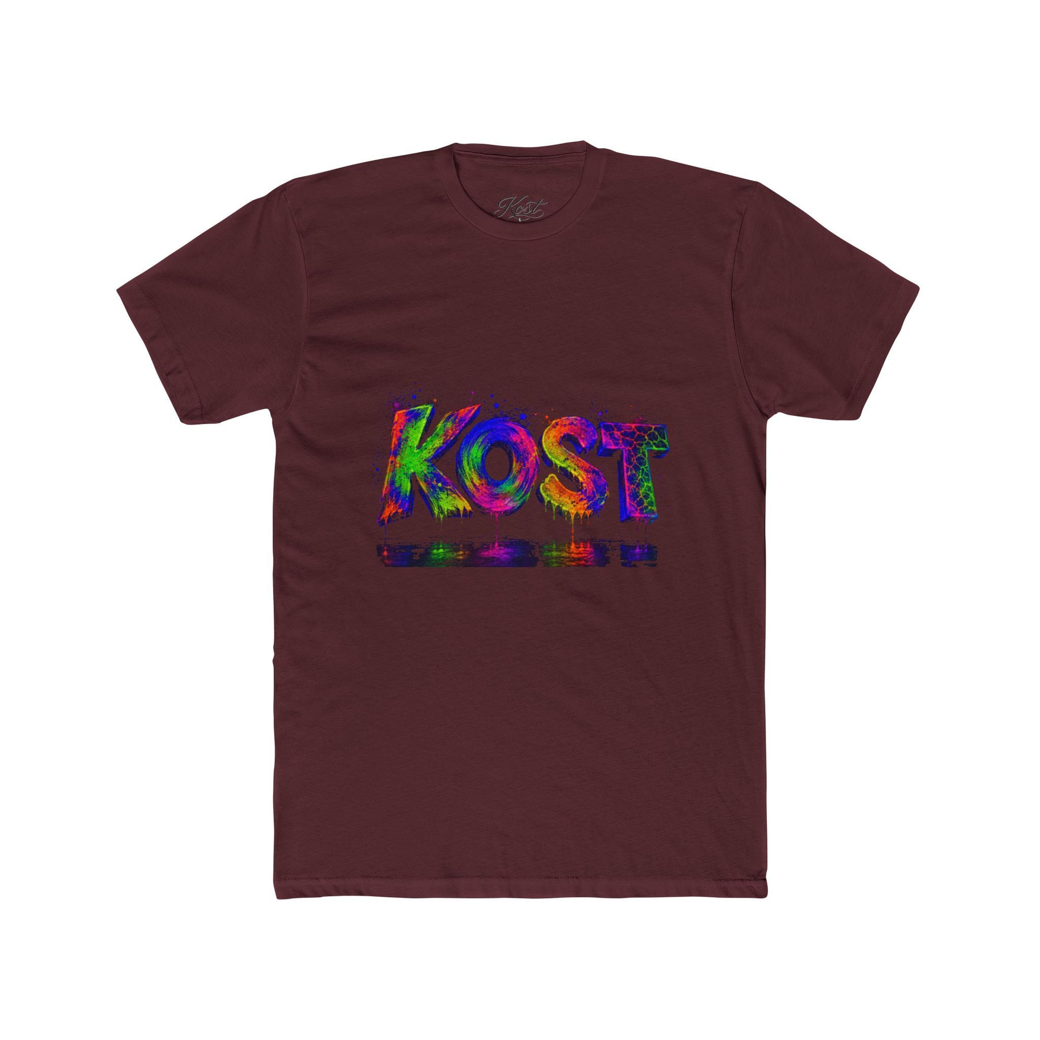 KOST Color-Splatter Tee — Retro Graffiti Graphic T-Shirt