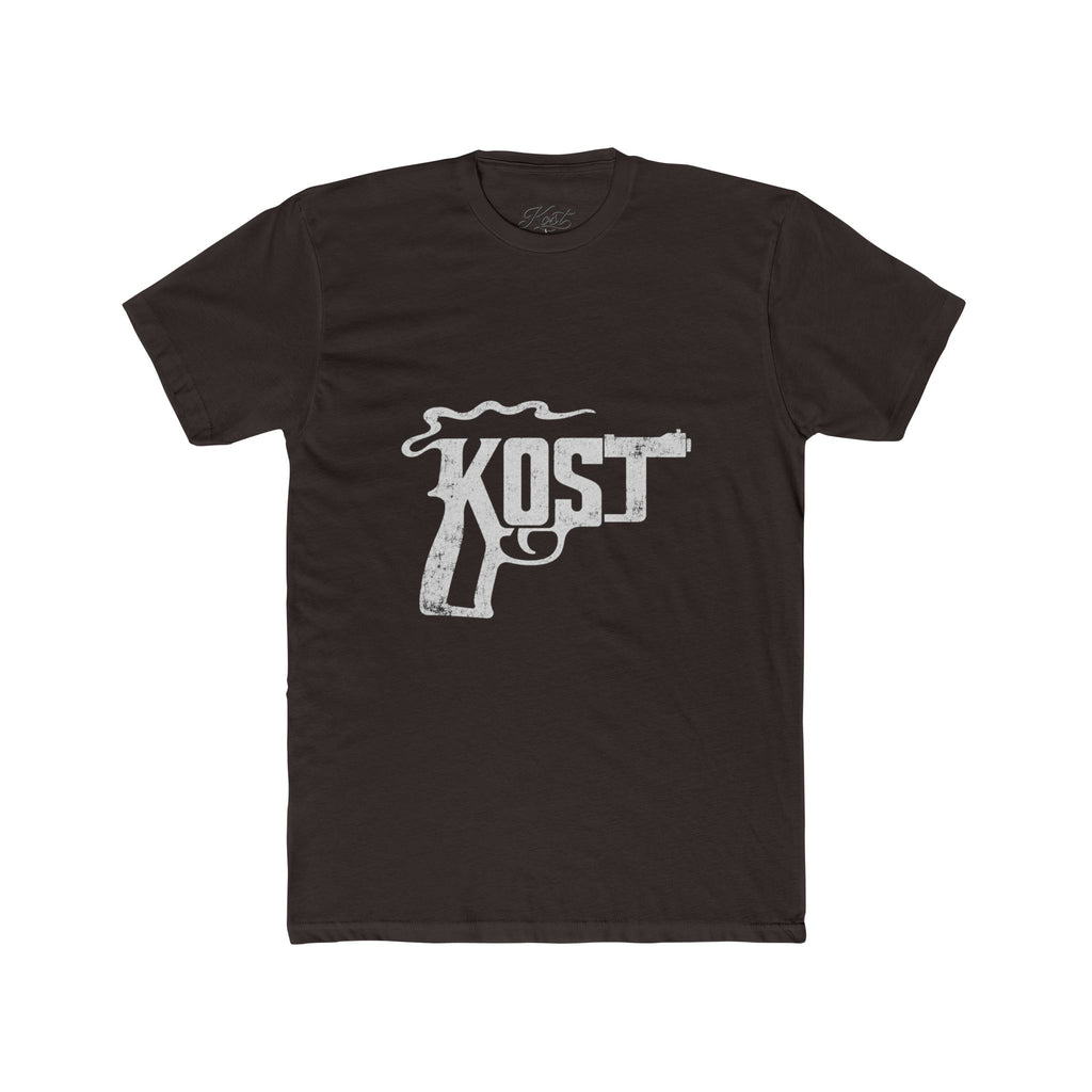 Kost Revolver Graphic Tee — Vintage Gun Logo T-Shirt