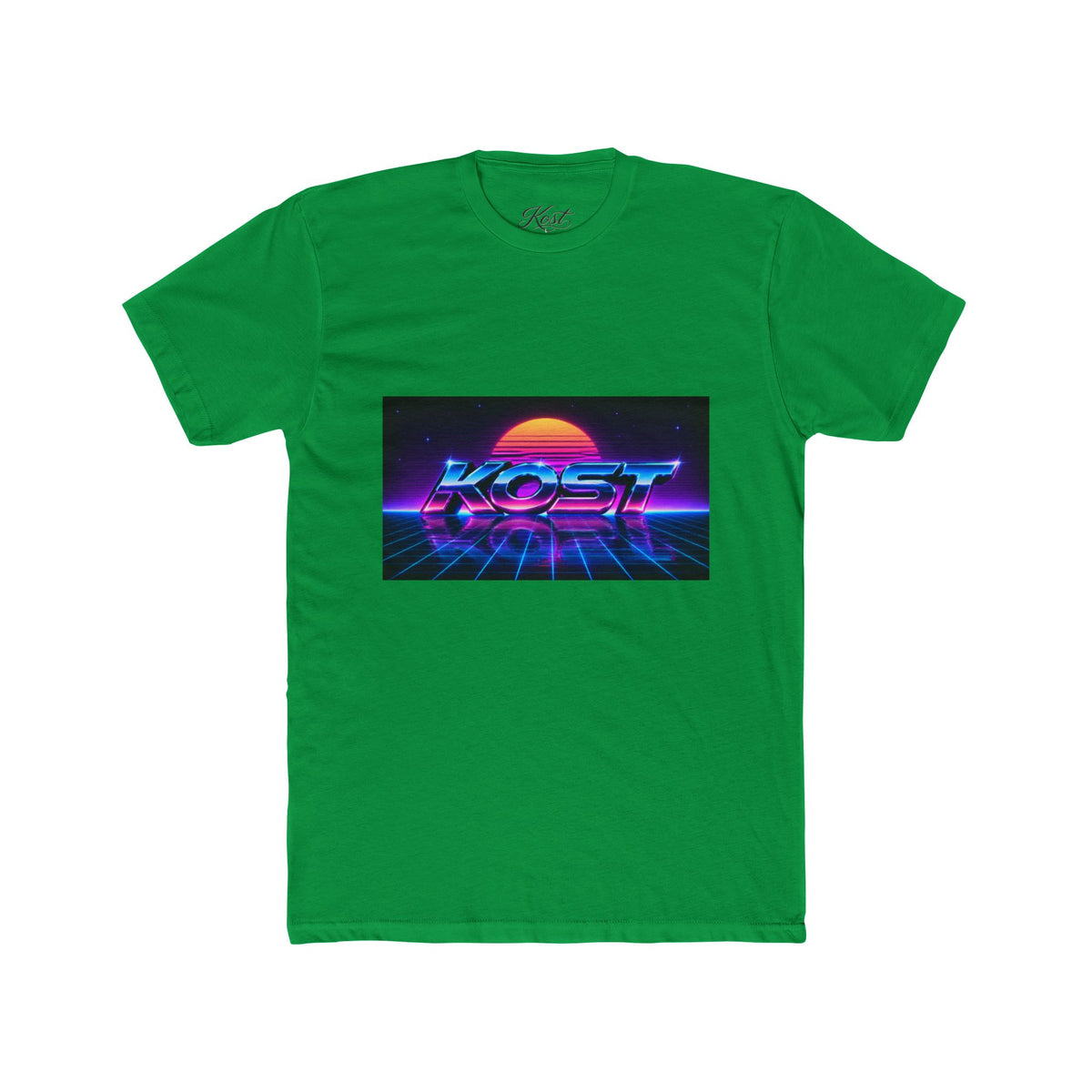 KOST Retro Neon Vaporwave Graphic T-Shirt