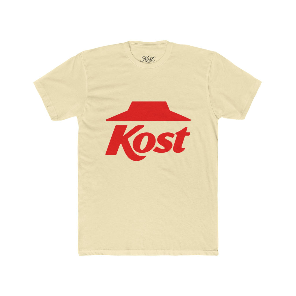 Kost Logo Tee — Retro Red Hat Graphic T-Shirt