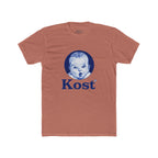 Retro Baby Face Tee — "Kost" Vintage Logo Cotton T-Shirt