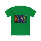 KOST Colorful Smoke Graphic Tee — Vibrant Abstract Lettering T-Shirt