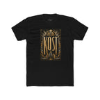 KOST Art Deco Graphic Tee — Vintage Gold Logo T-Shirt