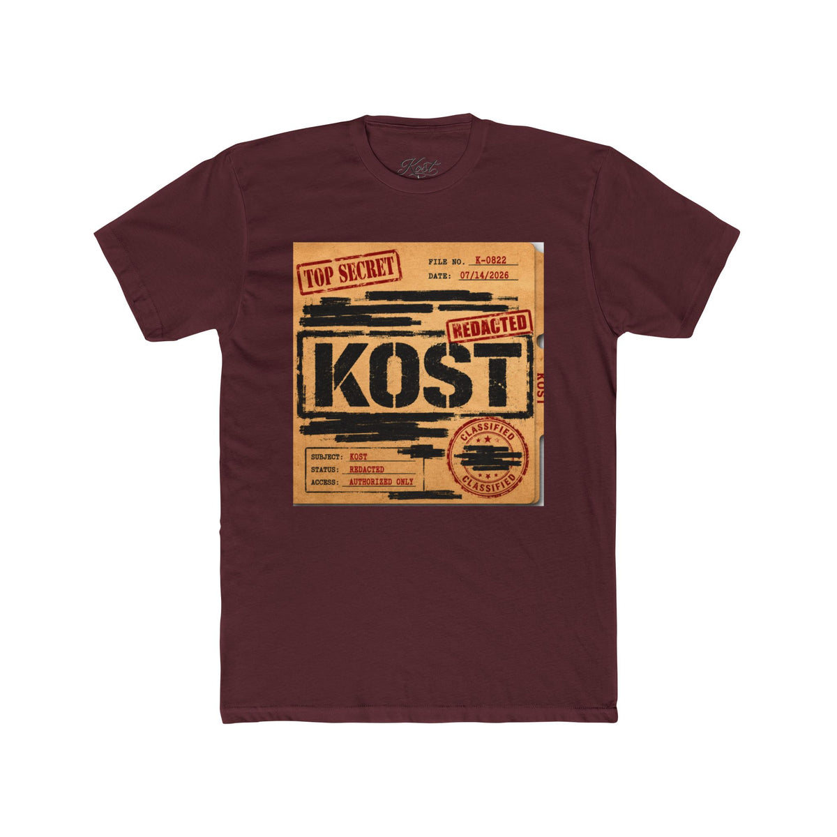 KOST Vintage Top Secret Stamp Tee
