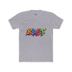 Graffiti 'Kost' Tee – Colorful Street Art Crew Neck T-Shirt