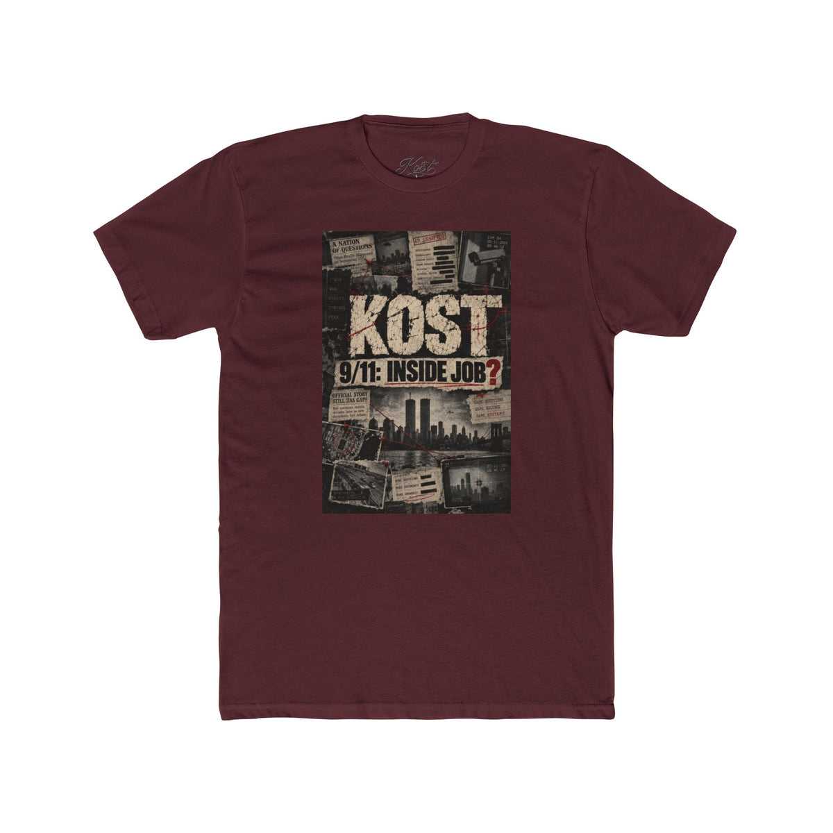 T-Shirt — KOST 9/11 “Inside Job?” Graphic Tee