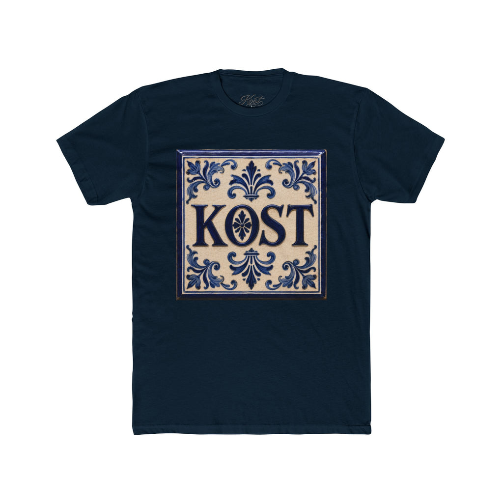 Kost Ornamental Tile Graphic Cotton T-Shirt