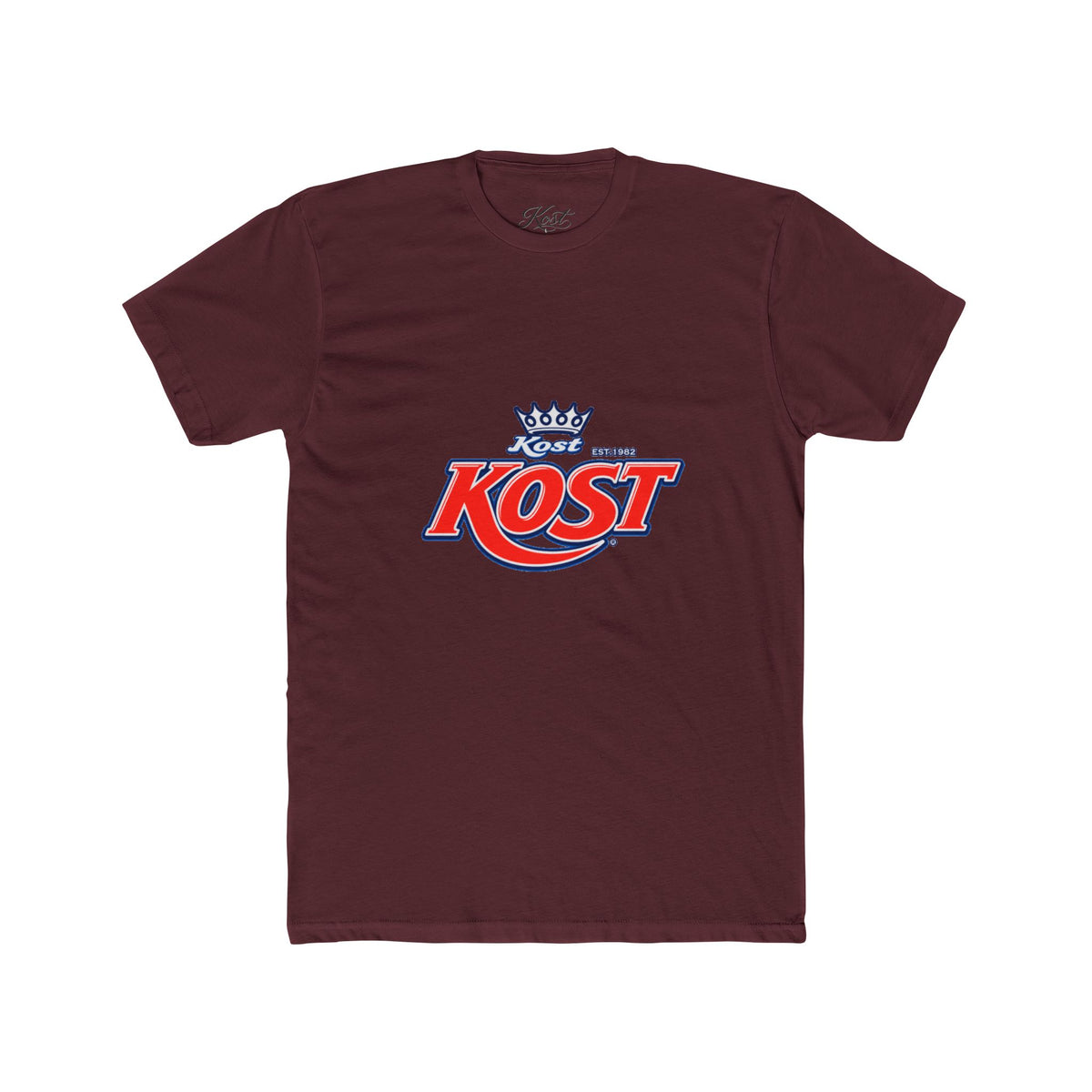 KOST Retro Logo Tee — Classic Crowned Graphic Cotton T-Shirt