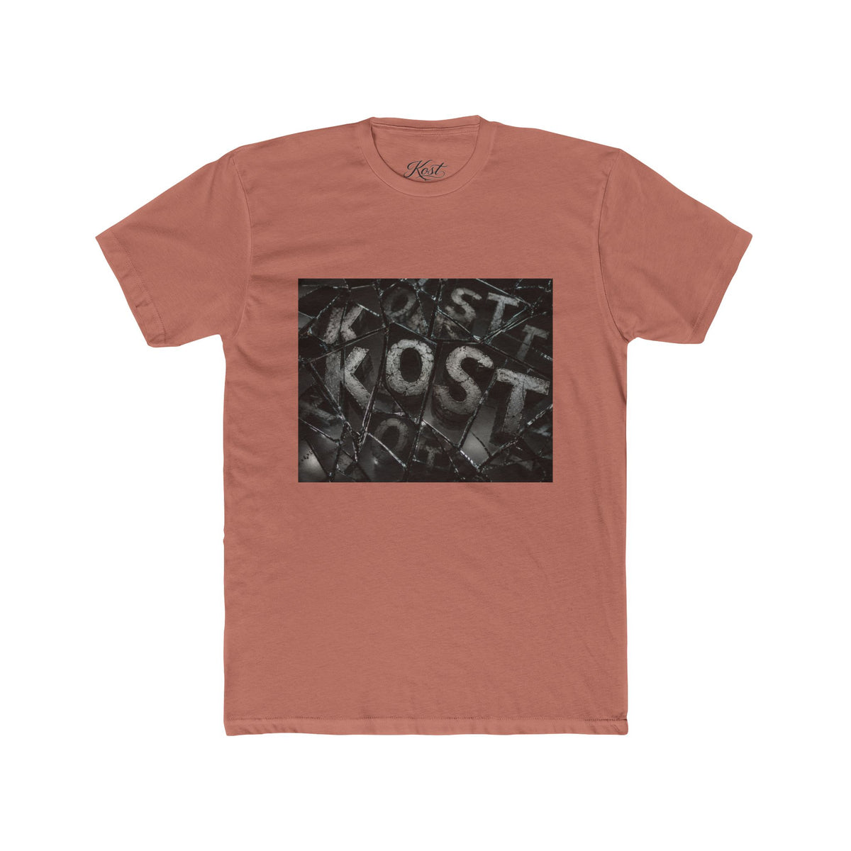 KOST Graphic T-Shirt – Distressed Dark Streetwear Tee