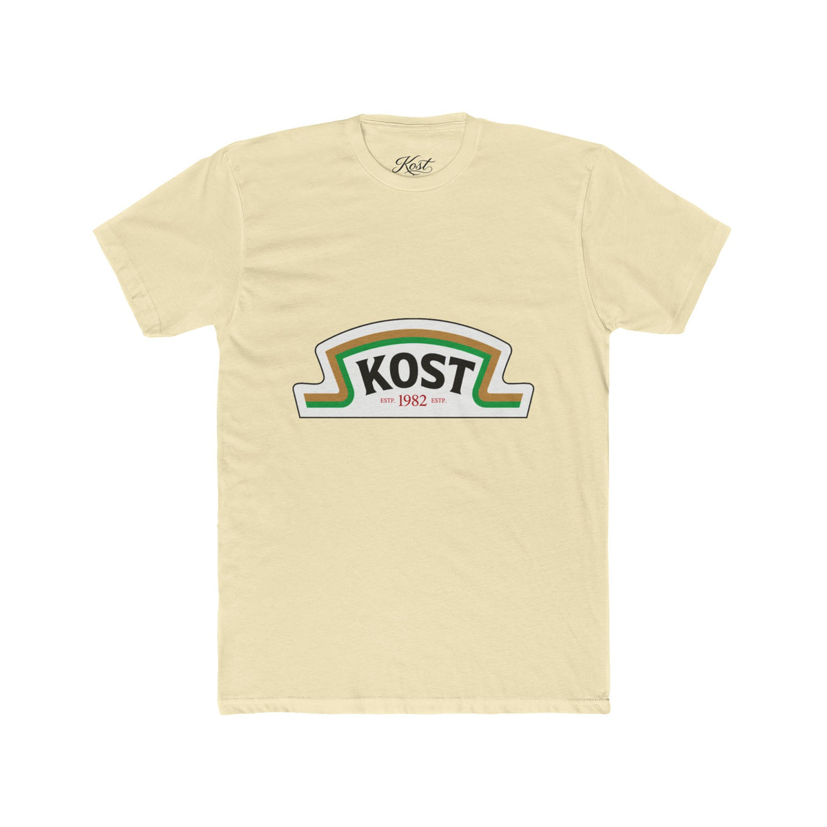 KOST Retro Logo T-Shirt — Vintage 1982 Crest Graphic Tee