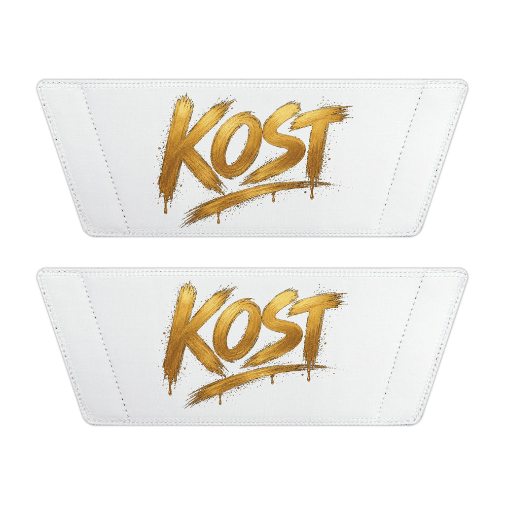 Men’s Removable-Strap Sandals with Gold “KOSY” Graphic