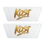 Men’s Removable-Strap Sandals with Gold “KOSY” Graphic