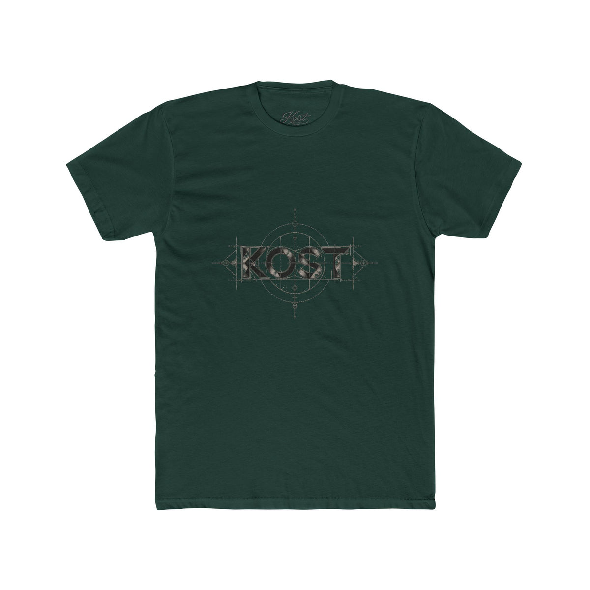 KOST Graphic T-Shirt – Minimalist Distressed Logo Tee
