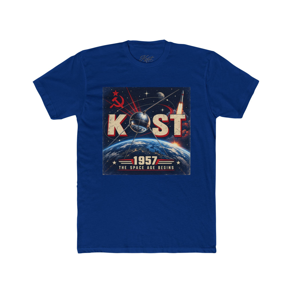 Vintage Sputnik 1957 T-Shirt — Retro Space Race Graphic Tee