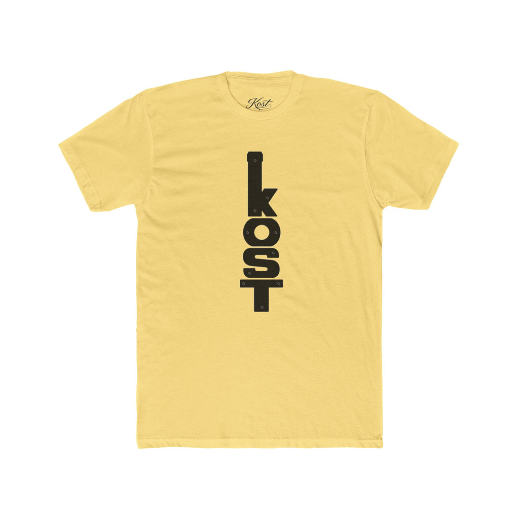 KOST Minimalist Typography Cotton Crew Tee