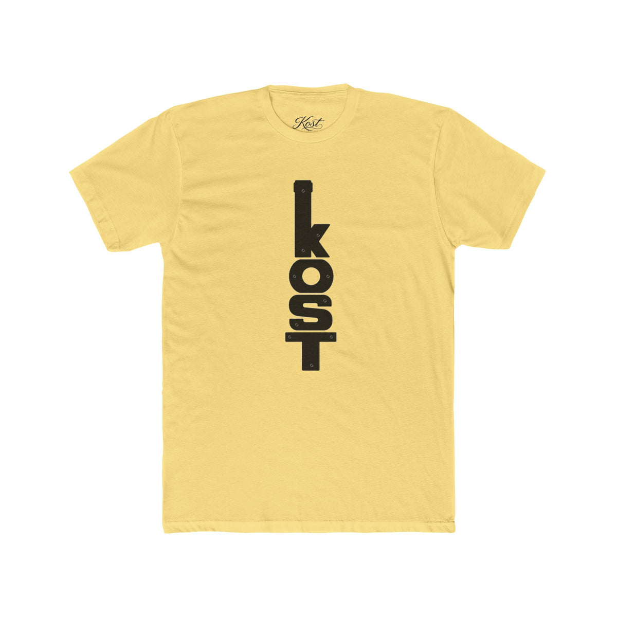 KOST Minimalist Typography Cotton Crew Tee