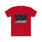 Retro Hockey Rink Graphic Tee — 'KO' Puck Design