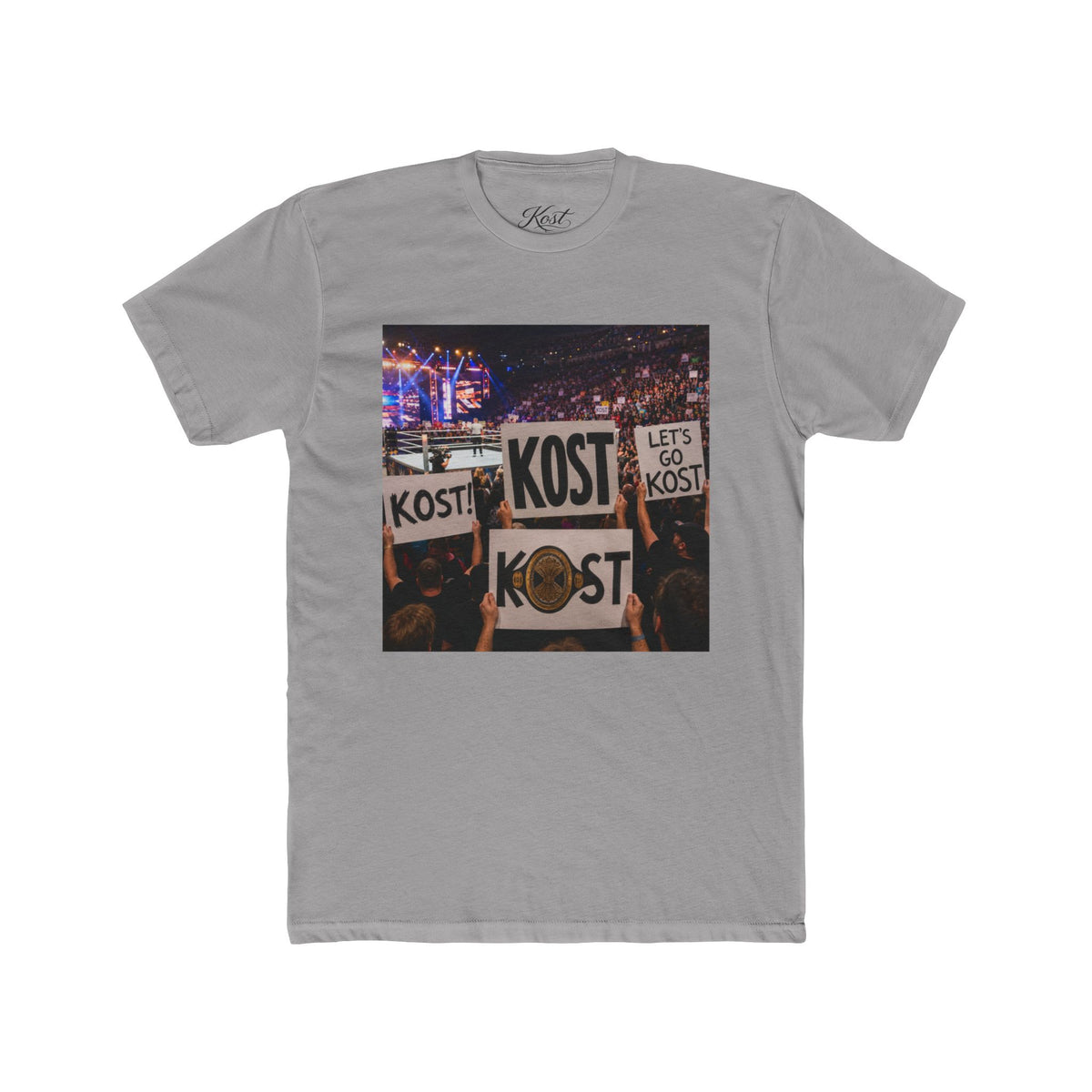 KOST Concert Crowd Graphic Tee — "KOST" Fan Shirt
