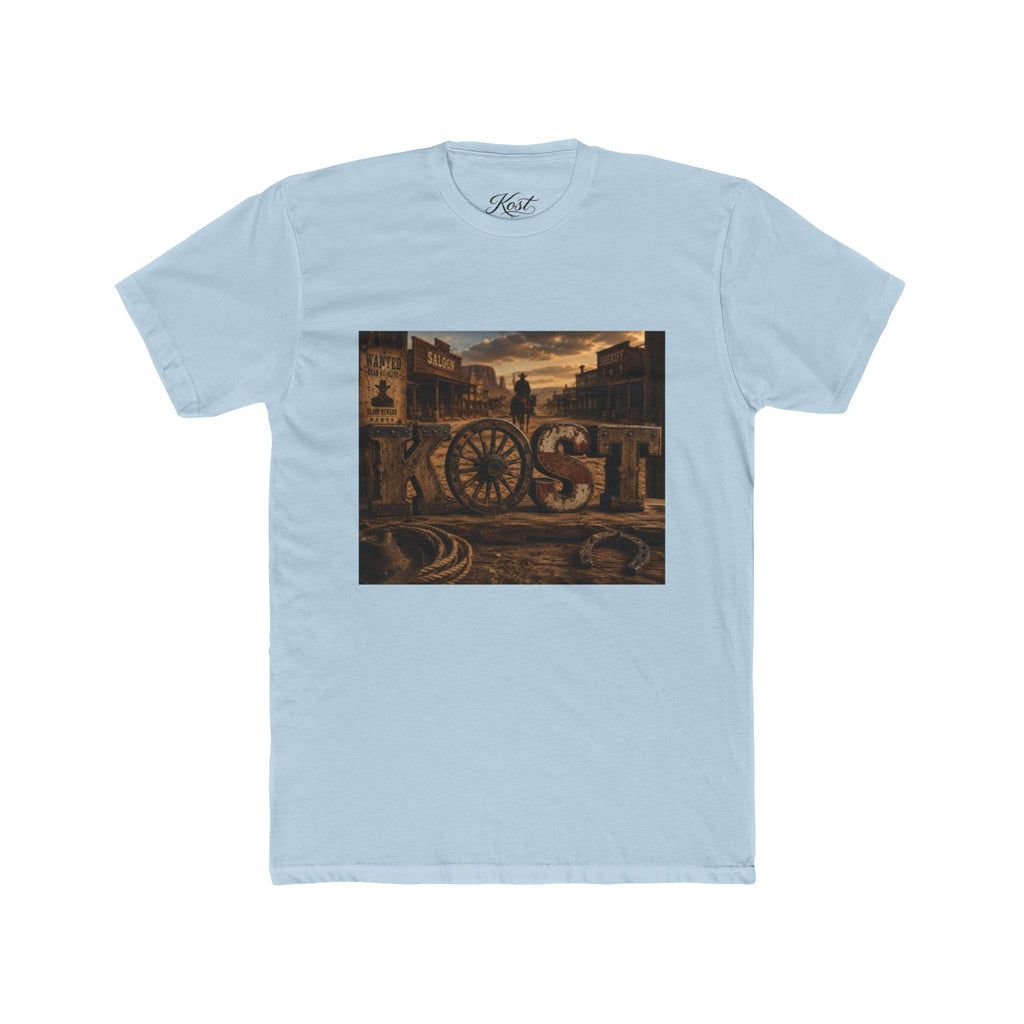 Vintage Industrial Steampunk Cityscape Graphic T-Shirt