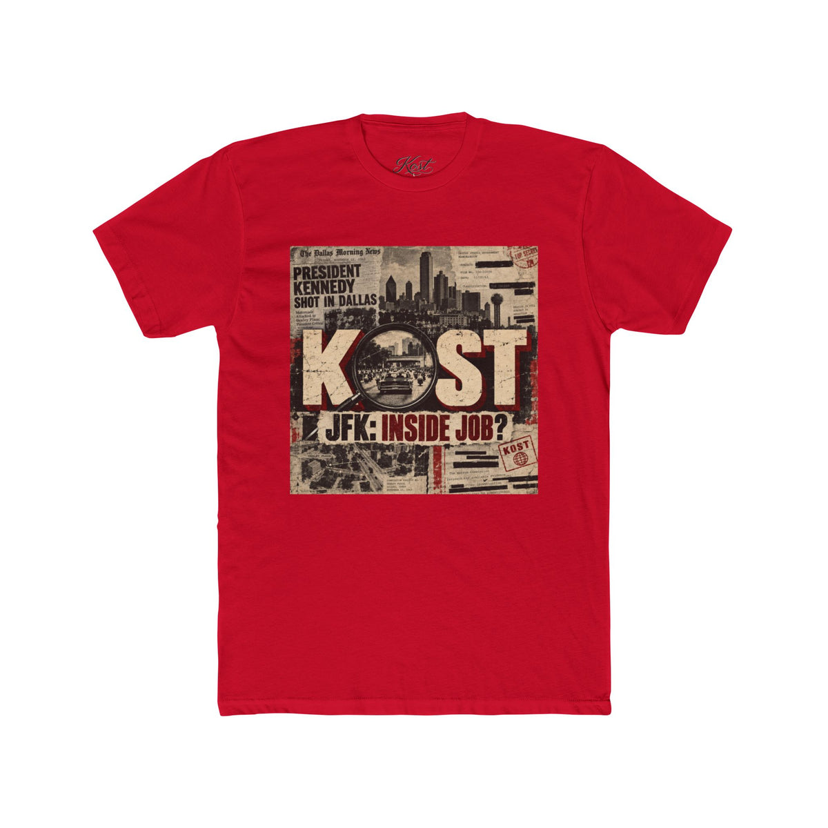 JFK: Inside Job? Retro Conspiracy Tee