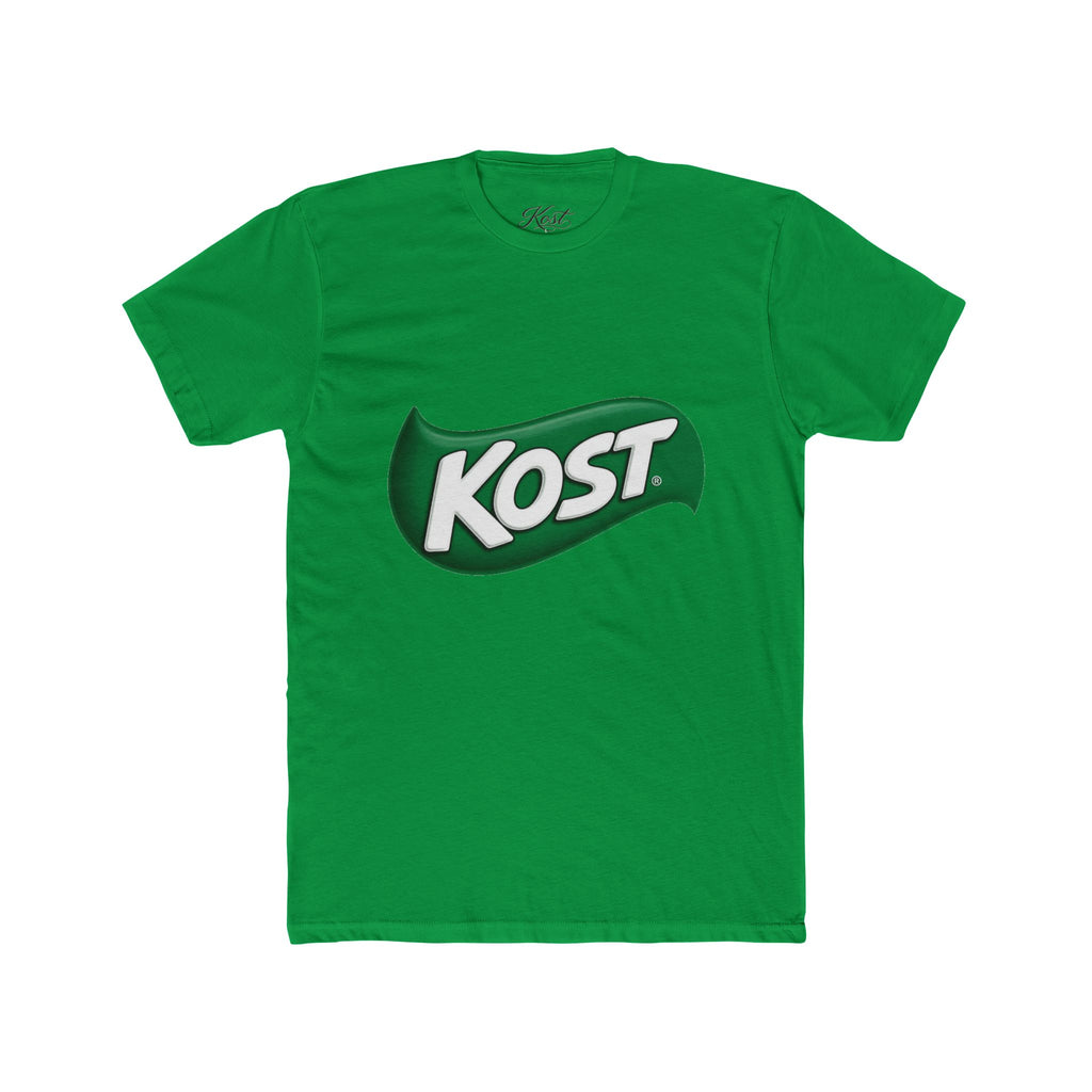 Kost Logo Tee — Retro Green Badge Graphic T-Shirt
