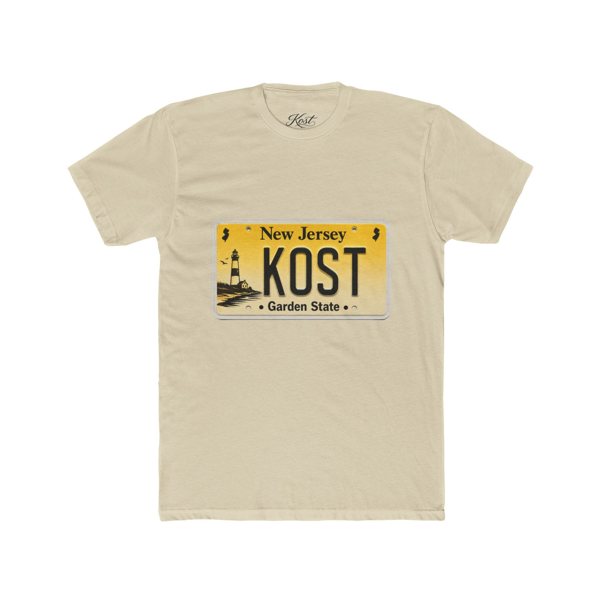 New Jersey 'KOST' License Plate T-Shirt