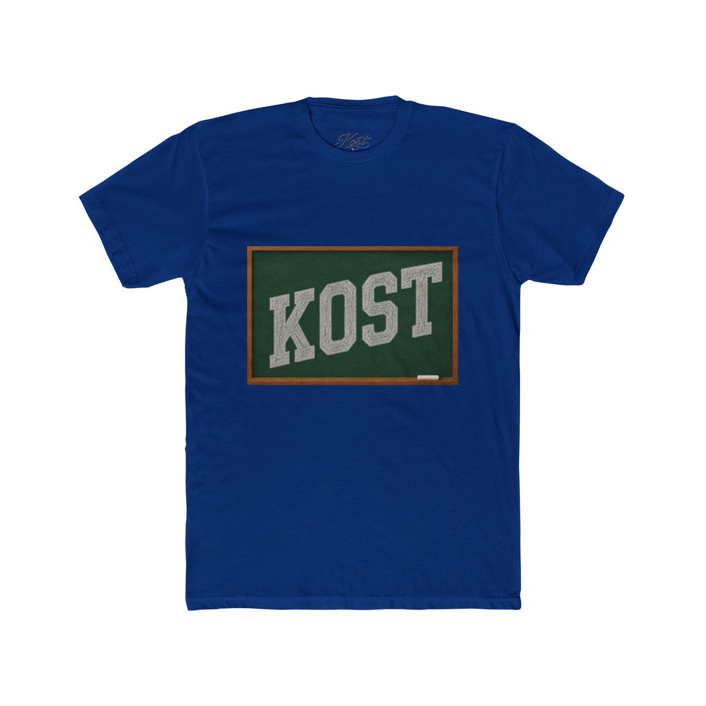 KOST Vintage Collegiate Tee — Retro Green Plaque Graphic