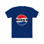 KOST Retro Bottle Cap Tee — Red, White & Blue Logo T-Shirt