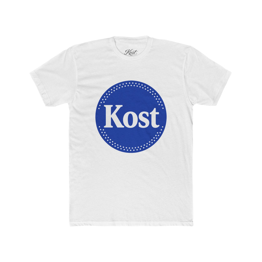 Kost Logo Tee — Vintage Blue Circle Graphic T‑Shirt