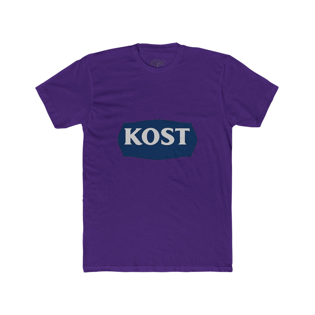 KOST Logo Tee — Vintage Navy Badge Graphic T-Shirt
